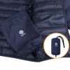 Men's Lightweight Puffer Jacket Insulated Water-Resistant Outdoor Winter Down Jacket DM-DJ009