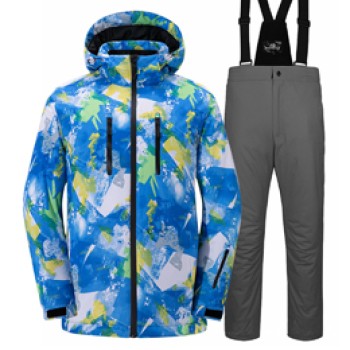 customize Men's Ski Jacket and Pants Set DM-SW03