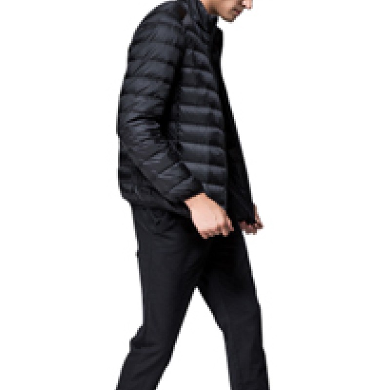 Men's Packable Down Jacket Hooded Lightweight Puffer Jacket DM-DJ001