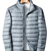 Men's Lightweight Puffer Jacket Insulated Water-Resistant Outdoor Winter Down Jacket DM-DJ008